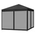 Mountview Gazebo Pop Up Marquee Outdoor Black-2006732915437867008