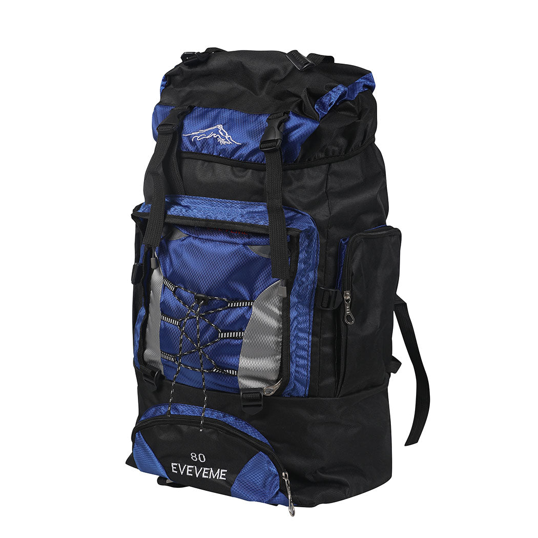 Military Backpack Tactical Hiking Camping Blue-1864184673358450688