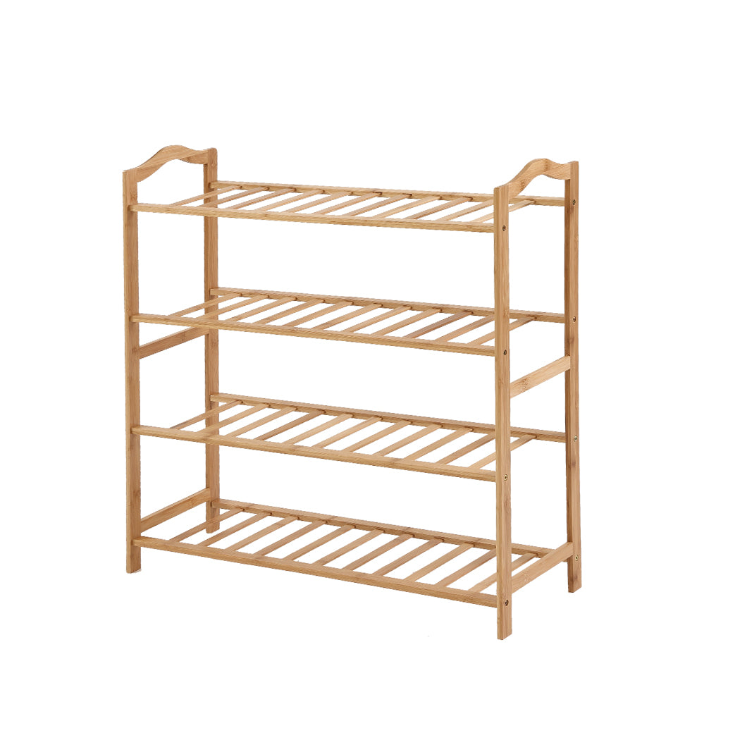 Levede Bamboo Shoe Rack Storage Wooden-1917016719352795136