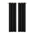 2x Blockout Curtains Panels 3 Layers Black-2065254604781785088