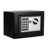 Digital Safe – 6.4L Electronic Security Box, Steel PIN & Key Lock Black
