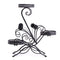 Levede Plant Stand Outdoor Indoor Metal Black-2018816658419879937