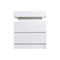 Levede Bedside Tables RGB LED Side Table White-2006733164277534721