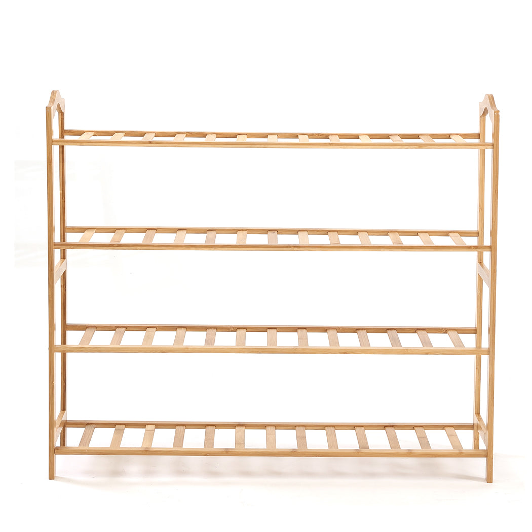 Levede Bamboo Shoe Rack Storage Wooden-1937319837902704641