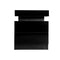 Levede Bedside Tables Side Table 2 Drawers Black-1864183566271909889