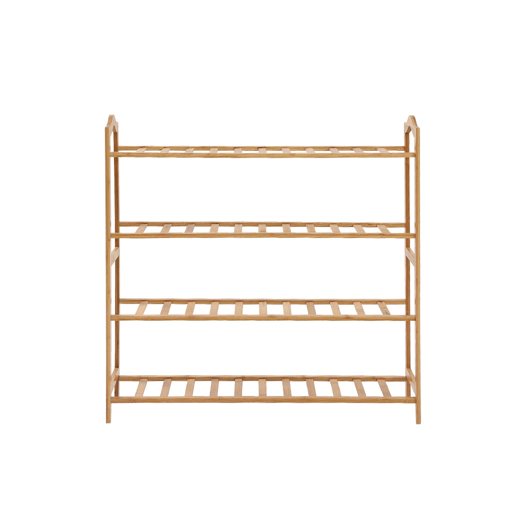 Levede Bamboo Shoe Rack Storage Wooden-1917016719352795137