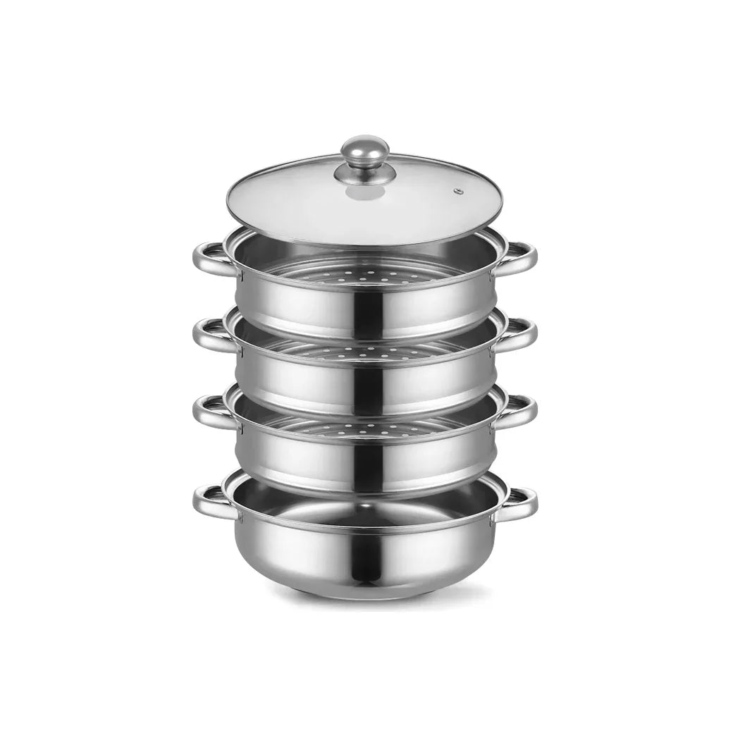 TOQUE Stainless Steel Steamer Meat Vegetable-2025742037680263169