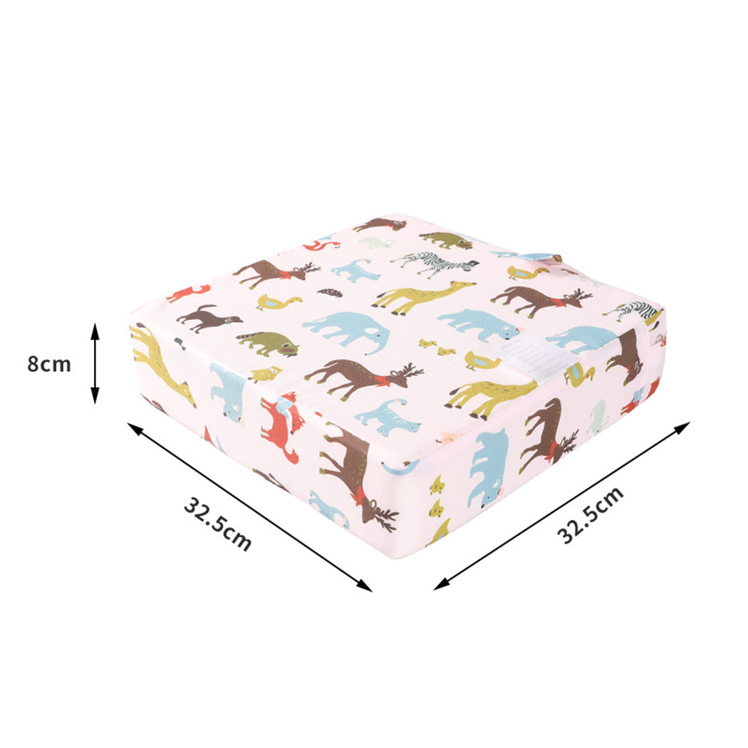 Kid Chair Cushion High Seat Pad Baby Pink-2065254467237974018