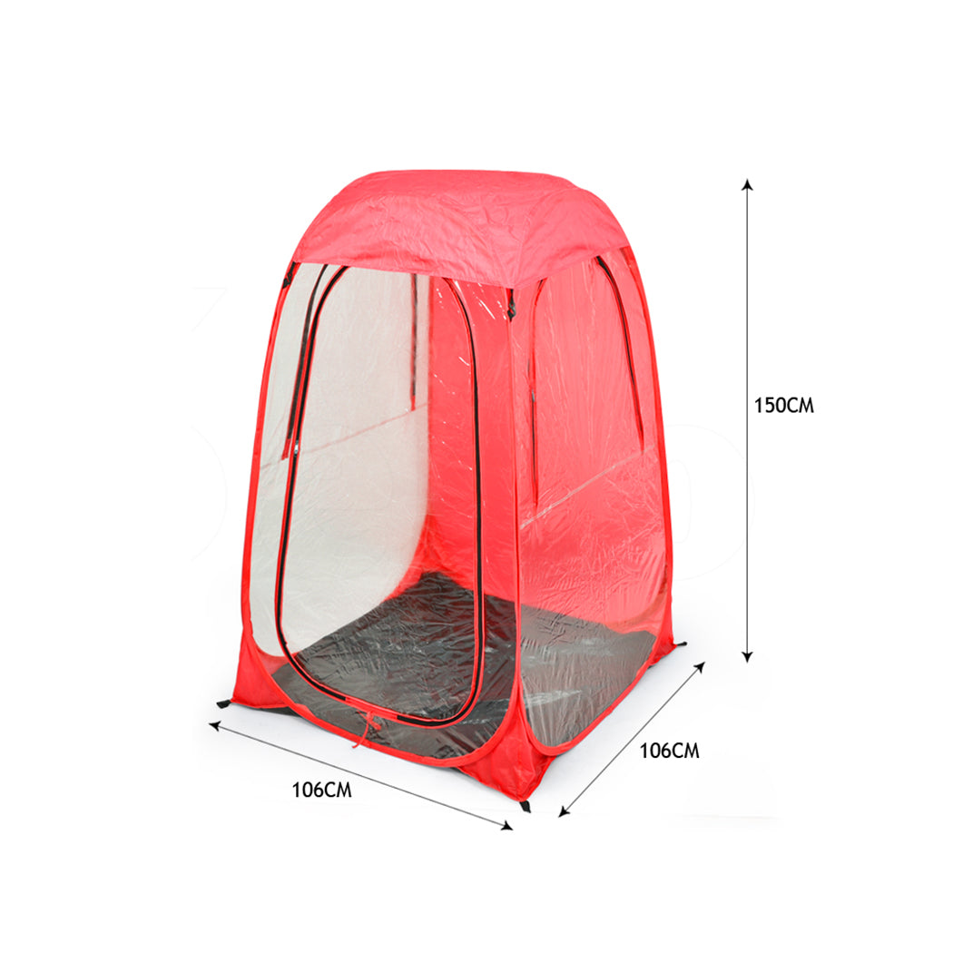 Mountview Pop Up Tent Camping Outdoor Red-1864184679901564930