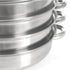 TOQUE Stainless Steel Steamer Meat Vegetable-2025742037680263172