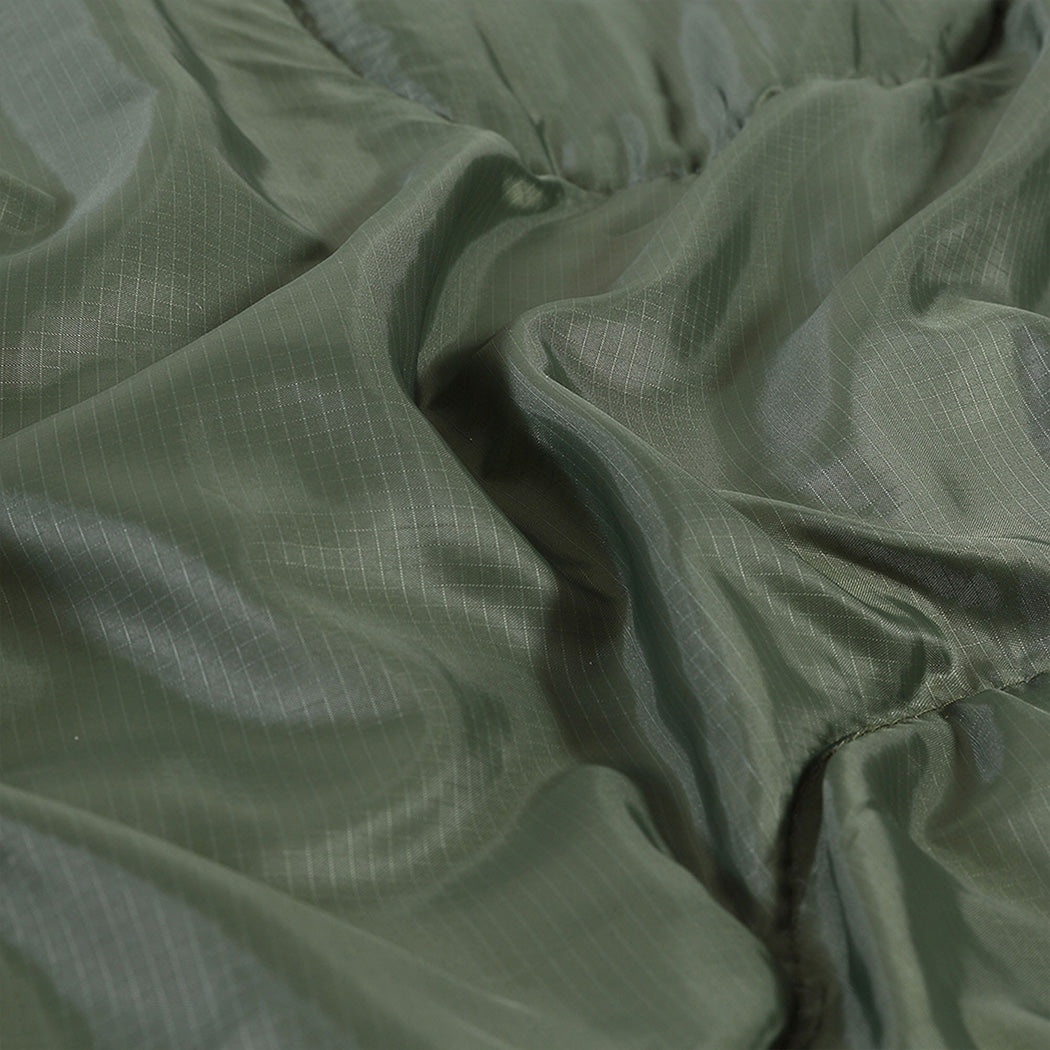 Mountview Sleeping Bag Double Bags Outdoor Army Green-2065254373969235972