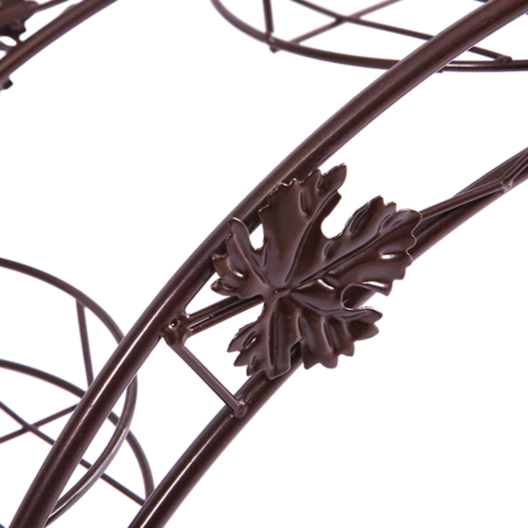 Levede Plant Stand Outdoor Indoor Metal Bronze-1864184707210678276
