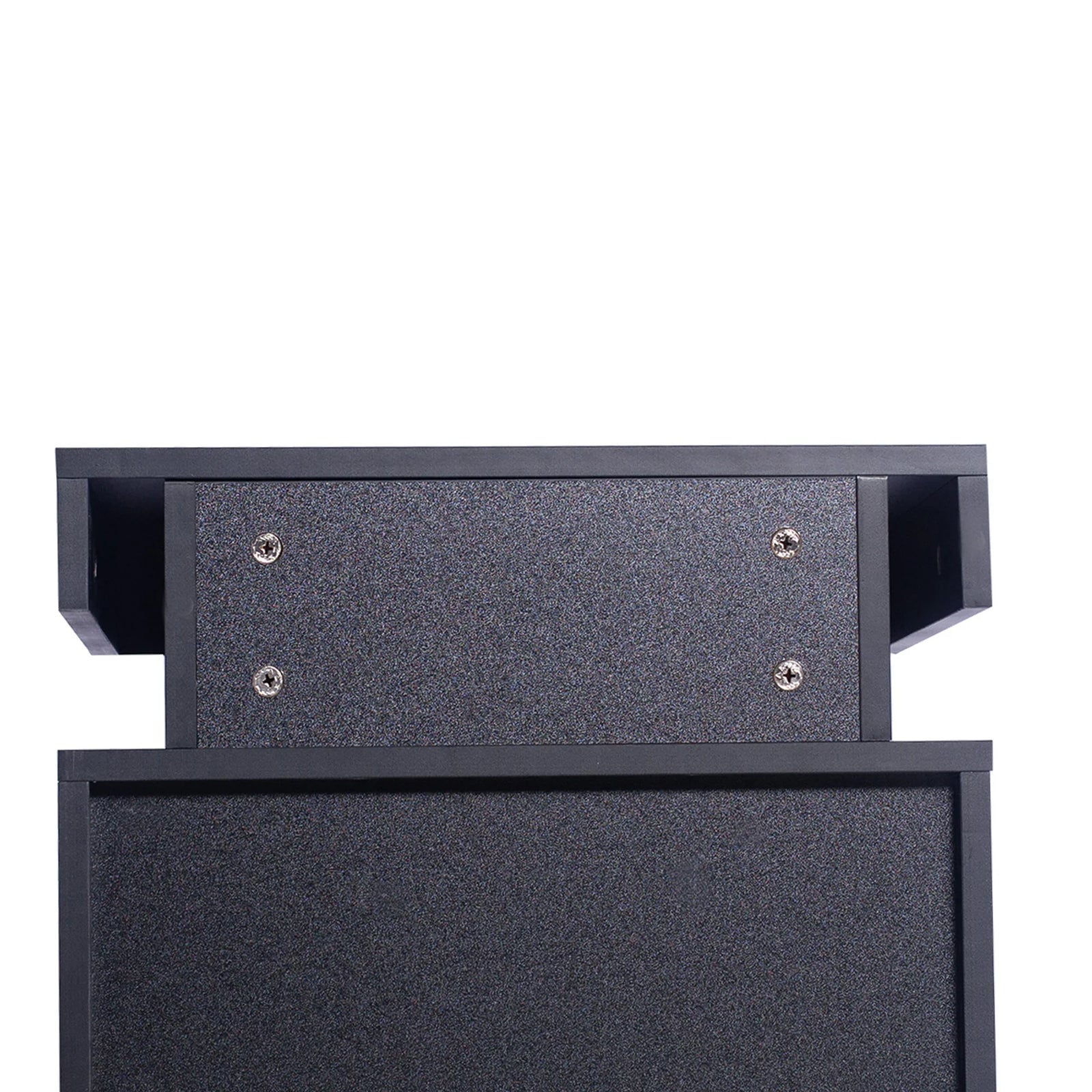Levede Bedside Tables Side Table 2 Drawers Black-2006733164113956868
