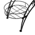 Levede Plant Stand Outdoor Indoor Metal Black-1864184706929659908
