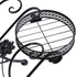 Levede Plant Stand Outdoor Indoor Metal Black-2018816658419879940
