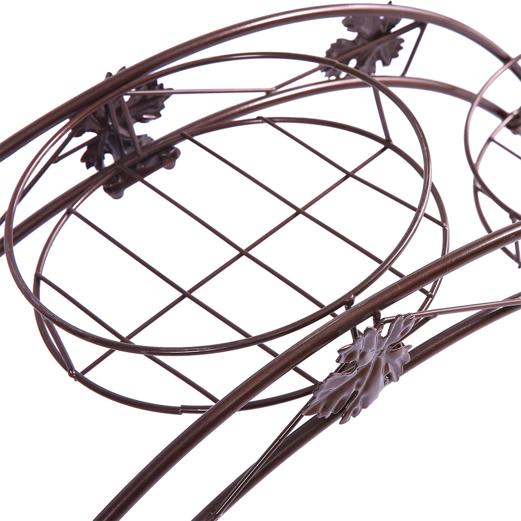 Levede Plant Stand Outdoor Indoor Metal Bronze-1864184707210678277