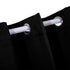2x Blockout Curtains Panels 3 Layers Black-2065254604781785093