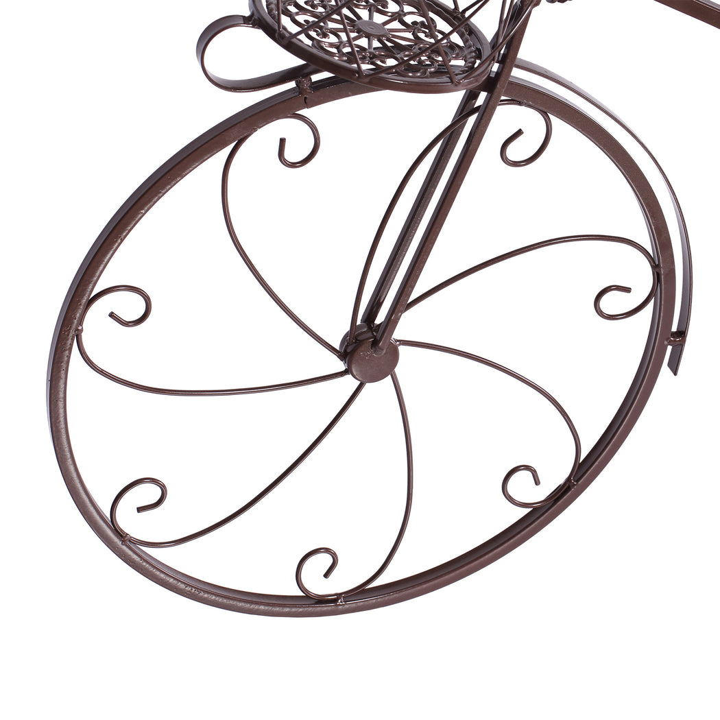Levede Plant Stand Outdoor Indoor Metal Bronze-1864184708938731525