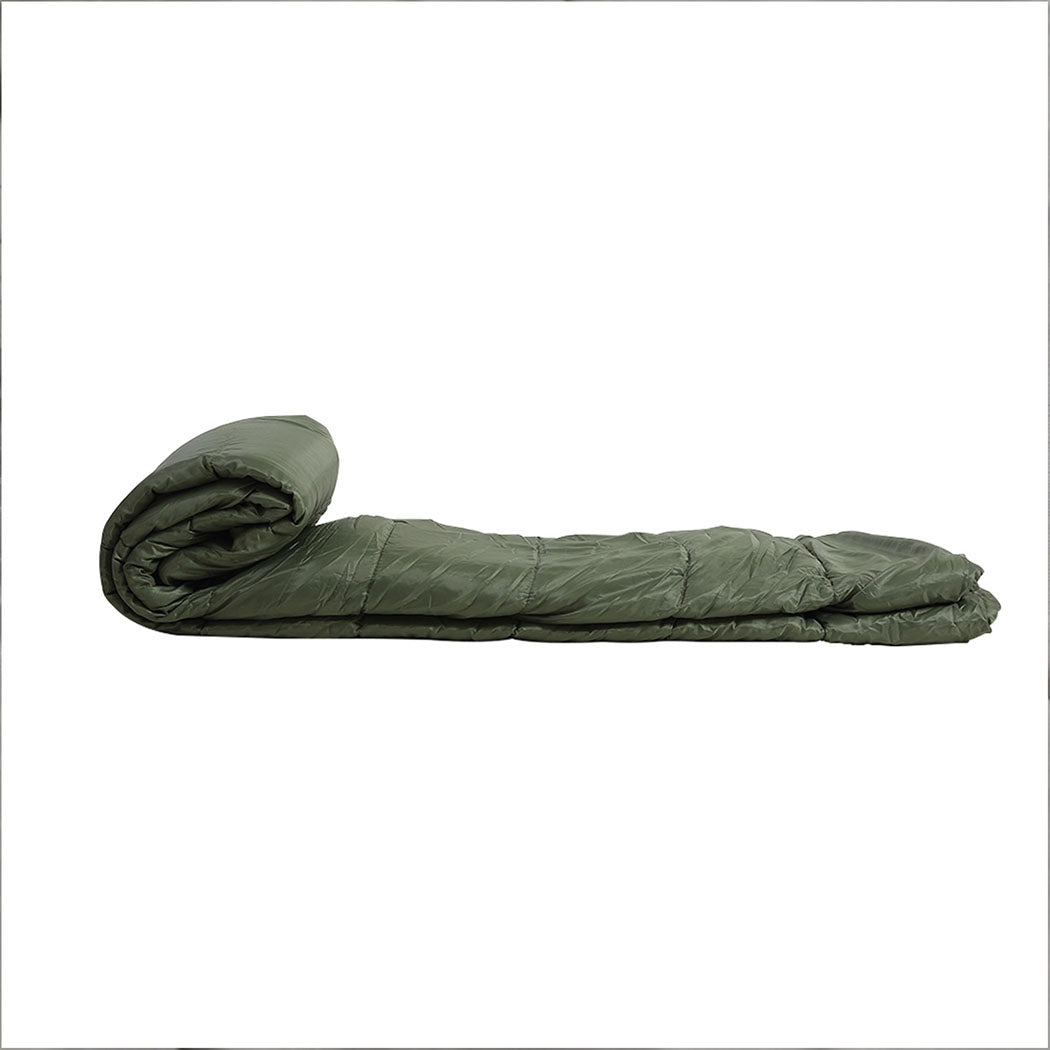 Mountview Sleeping Bag Double Bags Outdoor Army Green-2065254373969235973