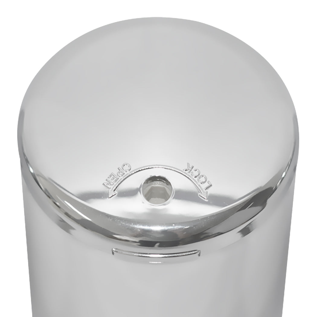 3 Bottles Bathroom Shower Soap Dispenser Silver-2029387262189506566