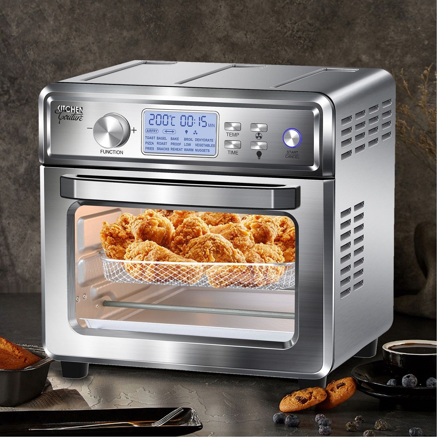 Kitchen Couture 24 Litre Digital Air Fryer-1889884787947212803