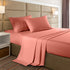 Casa Decor Bamboo Cooling  2000TC Sheet Set - Queen - Peach