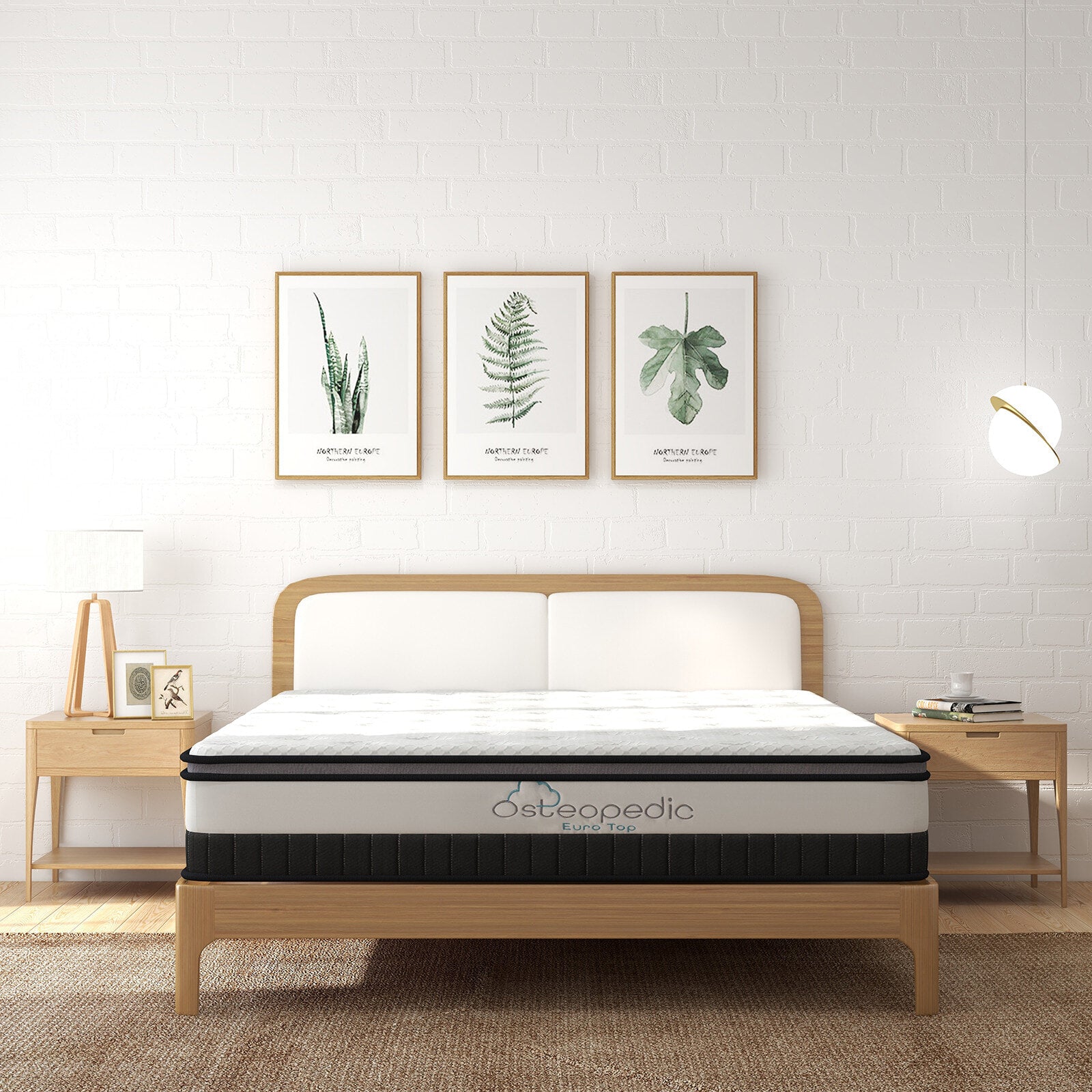 Osteopedic Euro Top Pocket Spring Mattress - King Single-1902483617389613057
