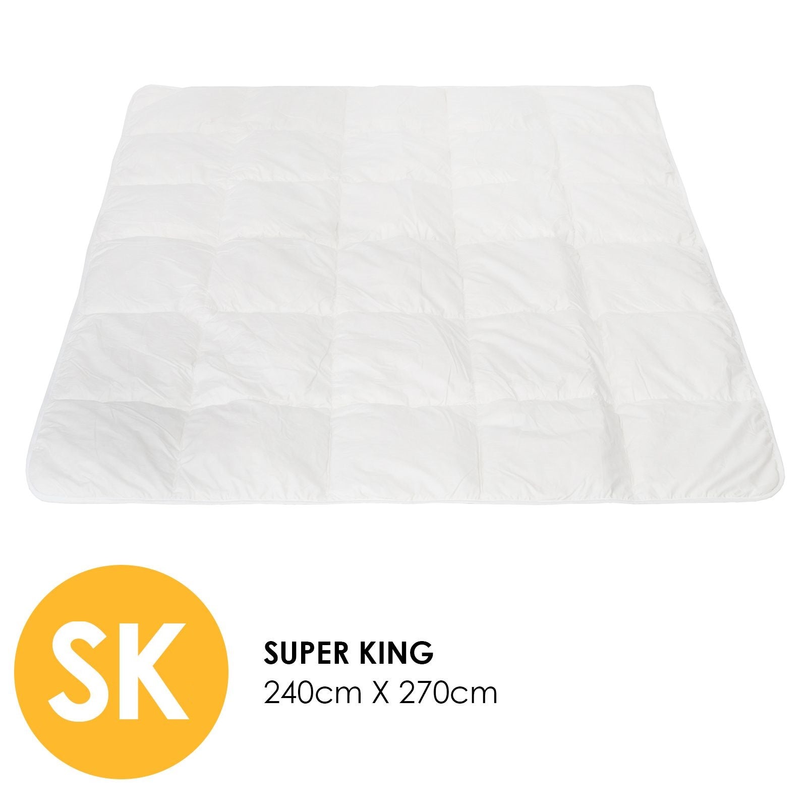Deluxe 260GSM Eco-Silk Touch Quilt - Super King-1902483609655316481