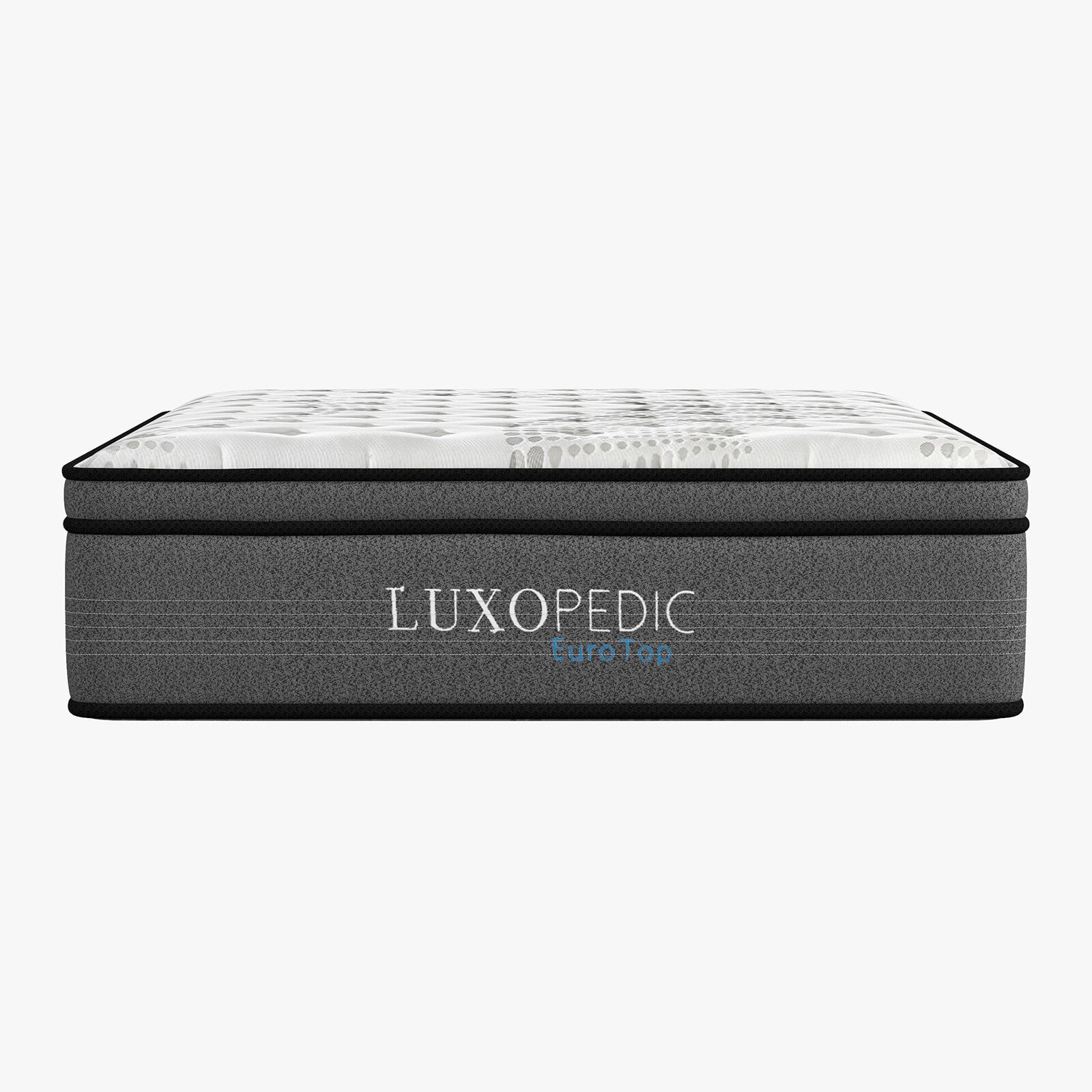 Luxopedic Pocket Spring Mattress 5 Zone 32CM Euro Top Memory Foam Medium Firm-1902483617846792198