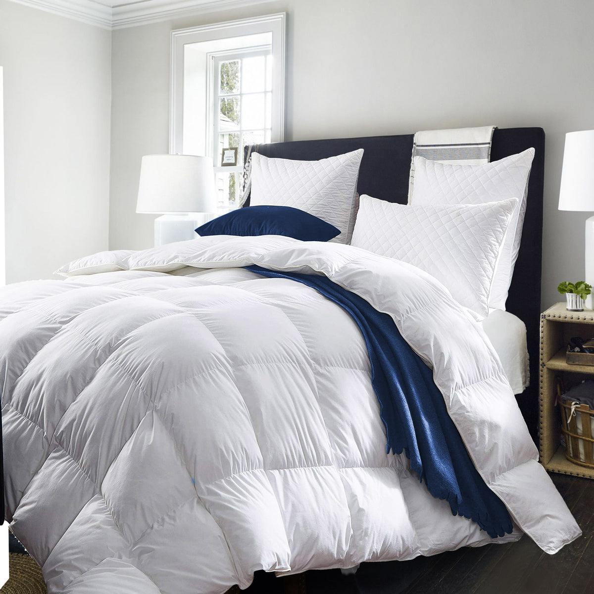 Royal Comfort Duck Down Quilt 50% Duck Down 50% Duck Feather -King  Single-1951134842104188928