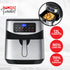 Kitchen Couture Digital 12L Air Fryer - Silver-1889884788303728643