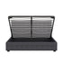 Milano Decor Eden Gas Lift Bed - Dark Grey - King Single