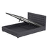 Milano Decor Eden Gas Lift Bed - Dark Grey - Double-1951134897640968192