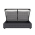 Milano Decor Eden Gas Lift Bed - Dark Grey - Queen-1951134897842294791