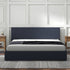 Milano Luxury Gas Lift Bed with Headboard (Model 1) - Charcoal No.35 - Double-1899951225365991429