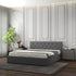 Milano Capri Luxury Gas Lift Bed With Headboard (Model 3) - Grey No.28 - King Single-1902483616626249729