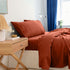 Royal Comfort - Balmain 1000TC Bamboo cotton Sheet Sets (Queen) - Cinnamon-1951134877512503298