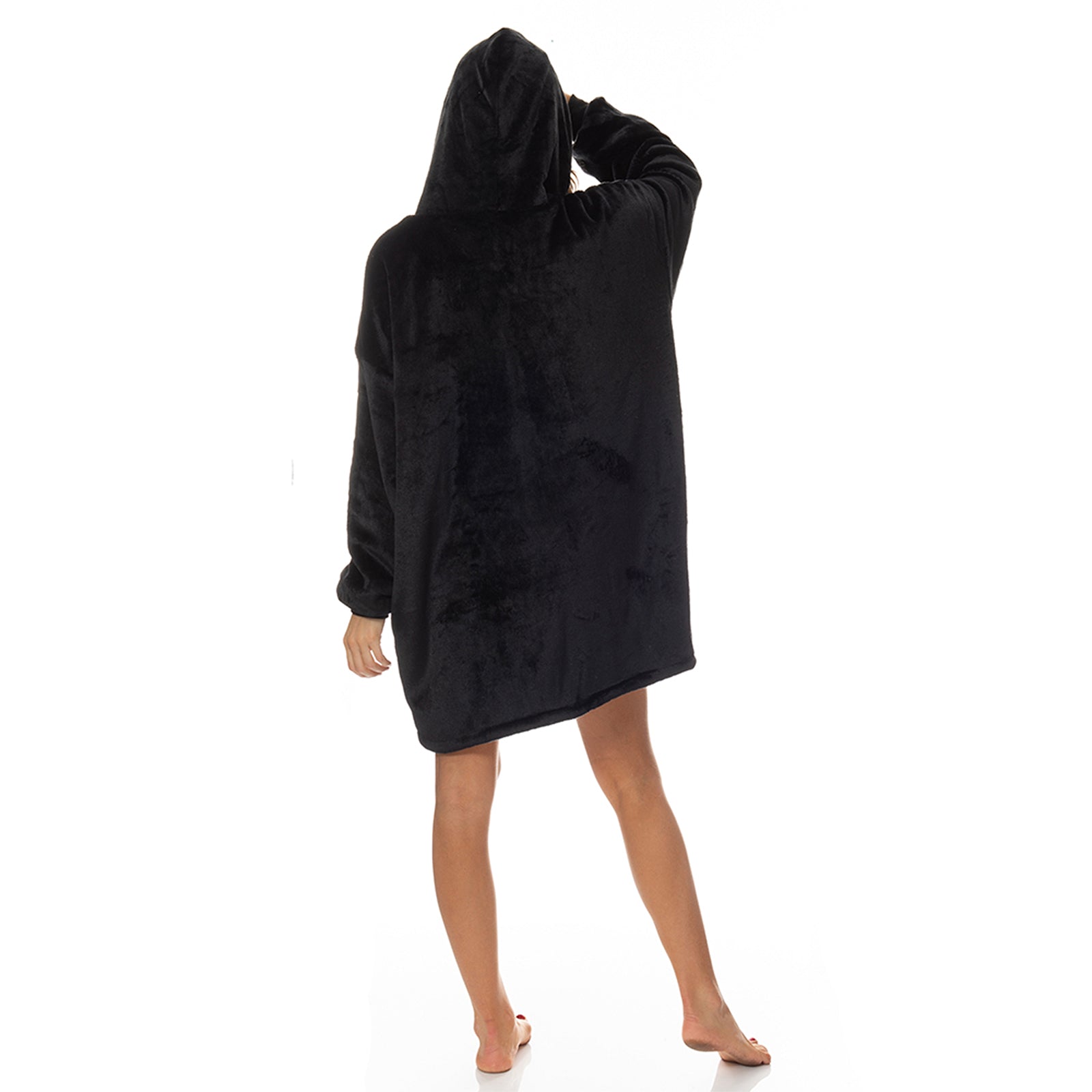Royal Comfort Snug Hoodie - Black-1889884891676545026