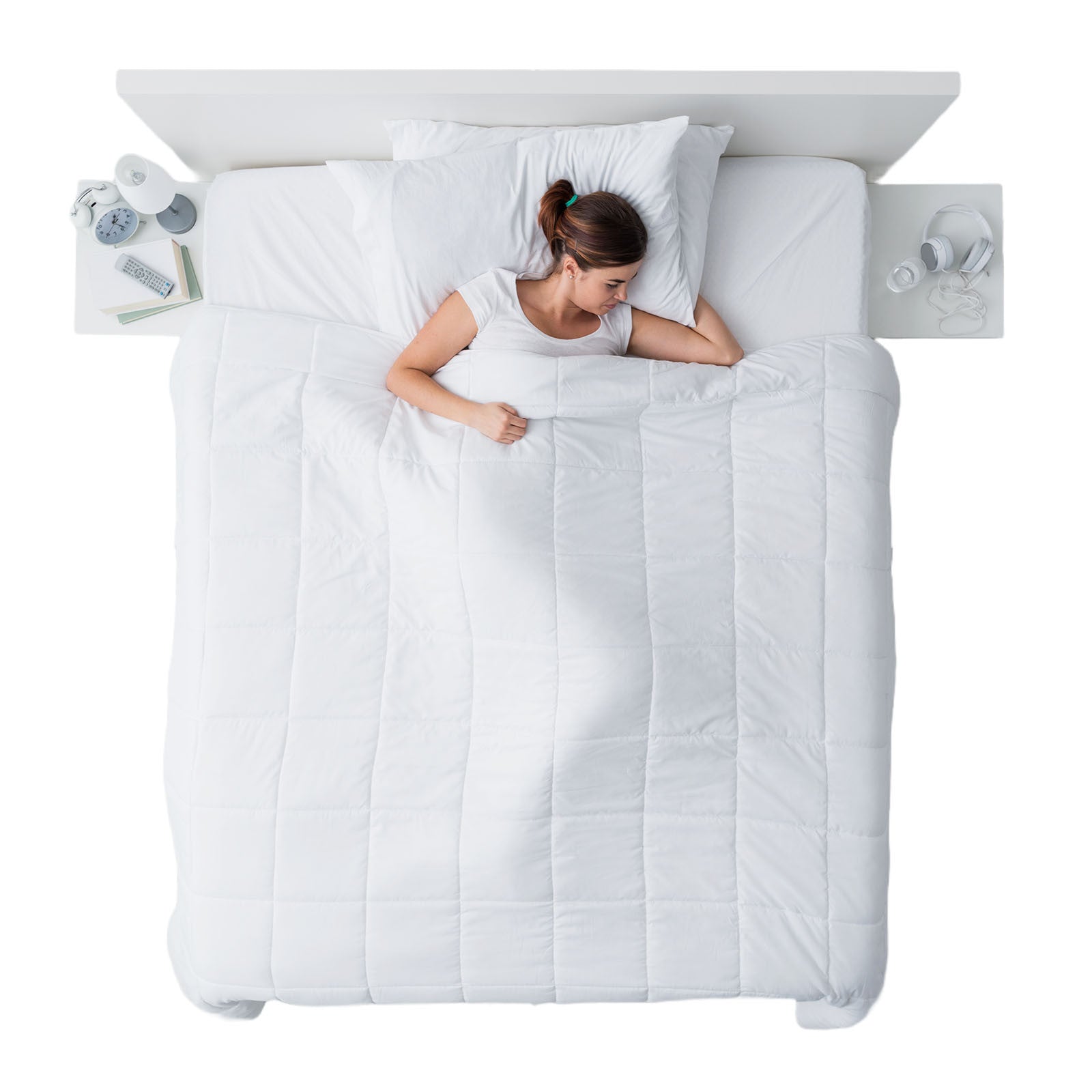 Royal Comfort 800GSM Silk Quilt - Single-1951134843563806722