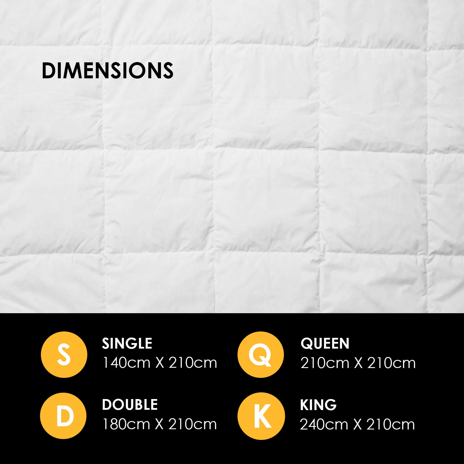 Royal Comfort 800GSM Silk Quilt - Double-1951134843777716229