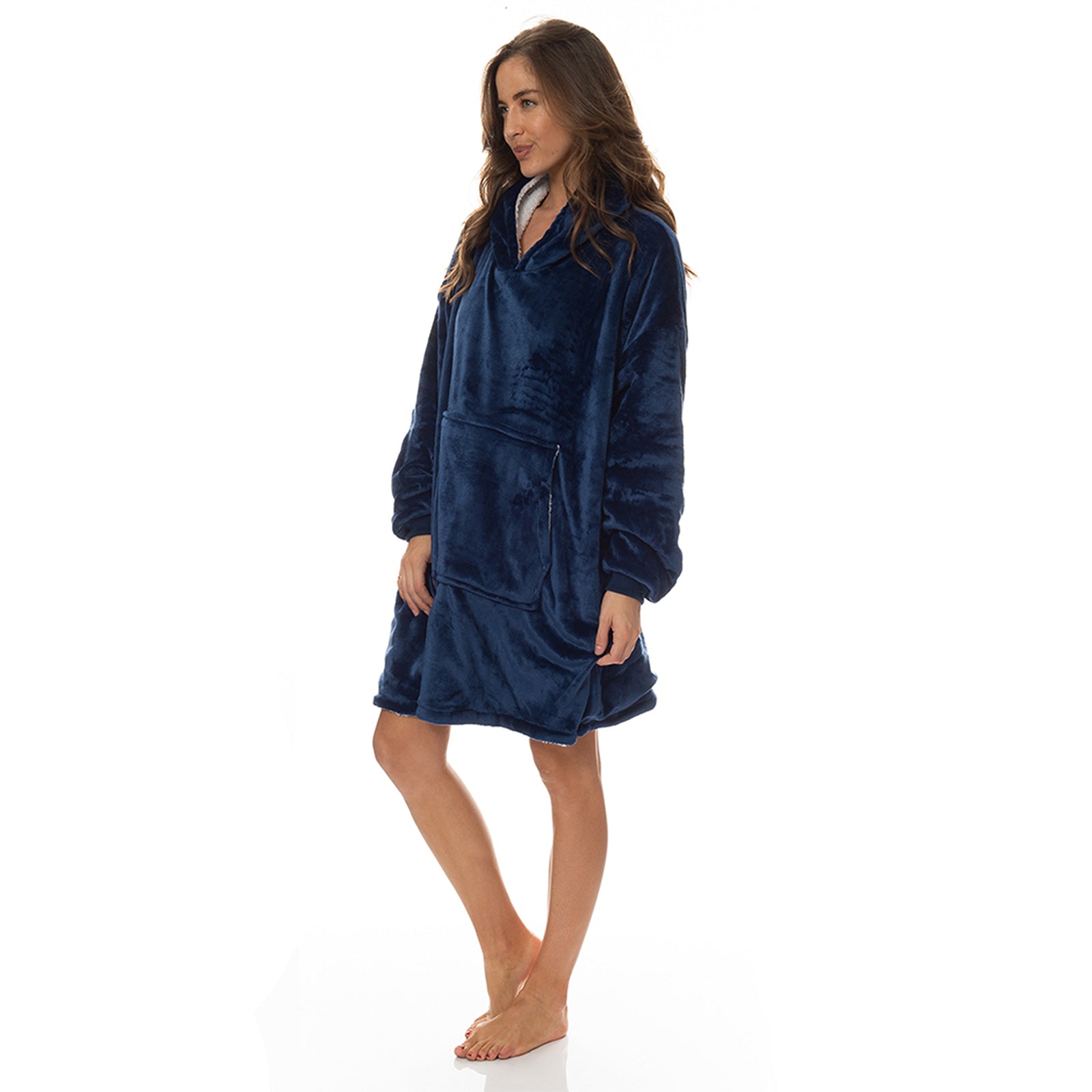 Royal Comfort Snug Hoodie - Navy-1889884892351827969