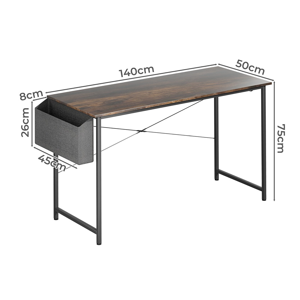 Levede Computer Desk Study Table Storage 140cm