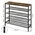 Levede 5-Tier Shoe Rack Storage Cabinet 100cm Wide-1864183516602961922