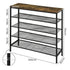 Levede 5-Tier Shoe Rack Storage Cabinet 100cm Wide-2018816890541051906