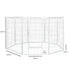 PaWz 8 Panel 32'' Pet Dog Playpen Puppy White 2.5kg Mackerel & Lamb-2018816894563389442