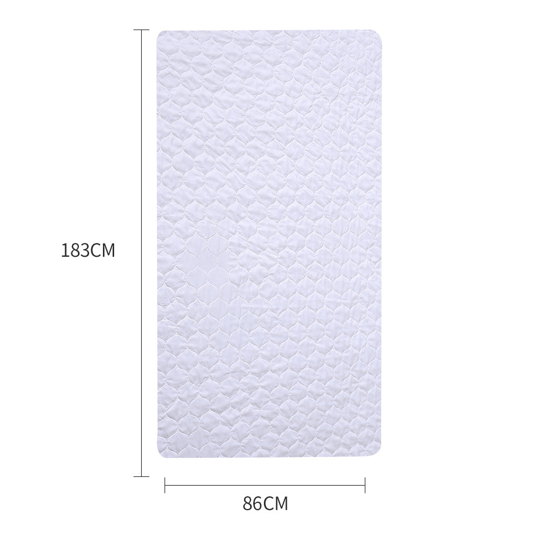 2x Bed Pad Waterproof Bed Protector King-1864183525331308546