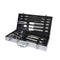 BBQ Tool Set 10‑Piece – Stainless Steel Grill Accessories with Case