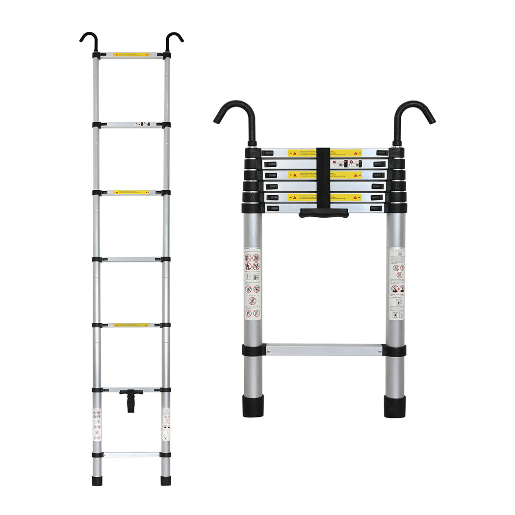 Traderight Telescopic Ladder 7 Step