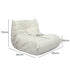 Levede Floor Chair Caterpillar Sofa Beige-2029387236247736322