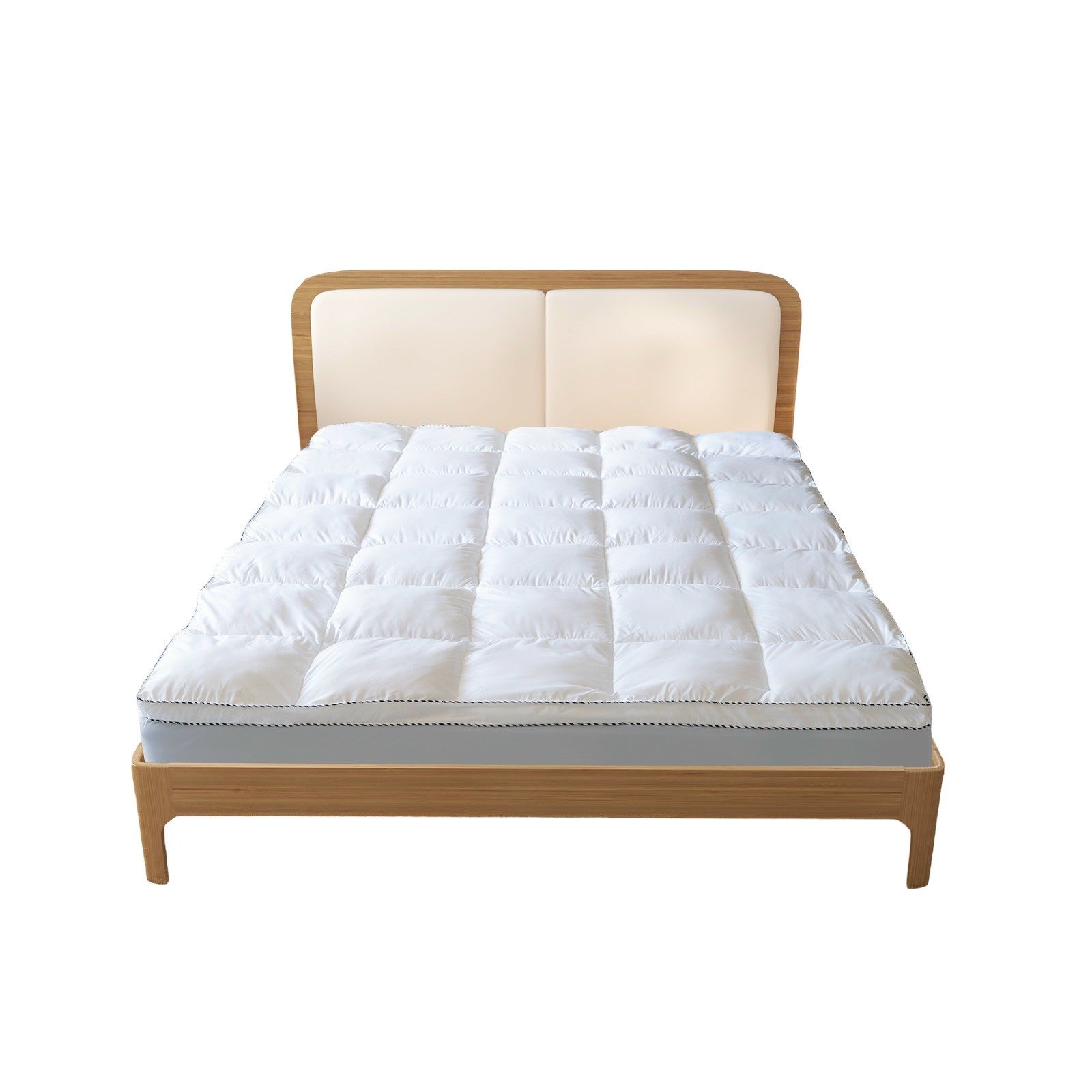 Royal Comfort Bamboo Topper - 5cm Gusset-Queen - 1000GSM-1902483604773146624